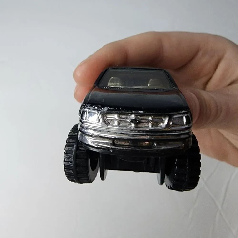 STRONG RAVEN BLACK 1997 FORD F-150 PICKUP TRUCK VG PRE-OWNED CONDITION, MATTEL